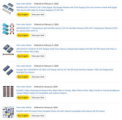 ELEGOO UNO R3 Most Complete Starter Kit with Extra DS3231, TM1637, LCDs, & More!
