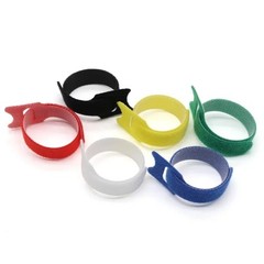 Reusable 10-100Pcs Hook and Loop Cable Ties Fastening Organizer DIY Cord Straps●