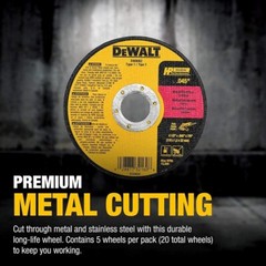 4-1/2 in. x 0.045 in. x 7/8 in. Metal and Stainless Cutting Wheel (10-Pack)