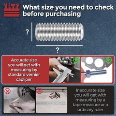 Kozelo 50pcs Cup Point Hex Socket Set Screws – [M5-0.8x40mm] 18-8 Stainless S…