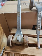 Set Of Vintage Goldblatt Skate Wheel Joint Raker Tool Bricklayer Masonry