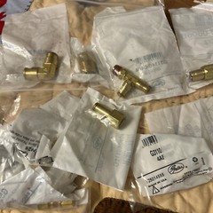 Gates, Misc, Brass, Lot Of Fittings, See Description For Item Numbers And Quan