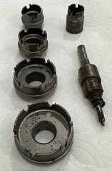 Greenlee 660 Quick Change carbide tipped hole cutter kit, 1/2″-1 1/2″