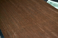 Wenge Raw Wood Veneer Sheet 7 x 31 inches 1/42nd thick 4684-63