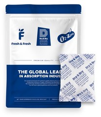 50 Gram [20 Packets] Silica Gel Packets Desiccants, Silica Packets – Recharge…