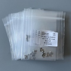 20Sets Dental Orthodontic 1st Molar Wide Big Brackets Roth 022 With hooks