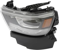 LED Headlight Assembly Left Driver Side for 2019 2020 2021 2022 2023 2024 RAM 15