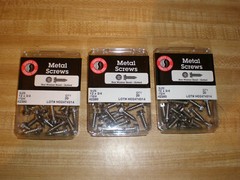 Slotted Indented Hex Washer Sheet Metal Screw Stainless #12X3/4” Qty 60