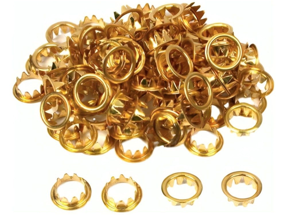 100 Pieces Set Brass Clock Grommets for Clock Repair Keyhole Parts Clockmaker…