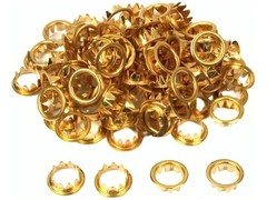 100 Pieces Set Brass Clock Grommets for Clock Repair Keyhole Parts Clockmaker…