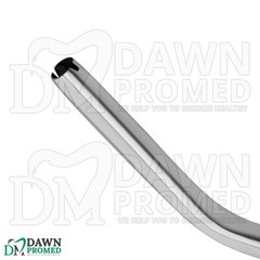 Oral Saliva Ejector Suction 45 Degree Angled 6mm Short Handpiece Dental Tube
