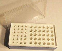 Plastic Rack Box Micro Centrifuge Tube Mixed Size (0.2 to 2 Ml) Freezer Storage