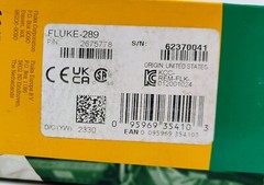 Fluke 289 True-rms Industrial Logging Multimeter with Brand New, Factory Sealed