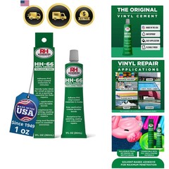 HH-66 Toluene Free Vinyl Cement 1 oz – Vinyl Adhesive, Cement Glue, Industria…
