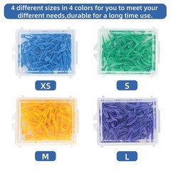 100 x Disposable Plastic Wave Shape Dental Tooth Gap Composite Interdental Wedge
