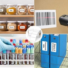 2.25″x1.25″ Direct Thermal Barcode Labels For Zebra LP2844 2842 1000 Labels/roll
