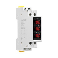 AC 80-500V 100A DIN Rail Ammeter Voltmeter Digital Display Voltage Current Meter