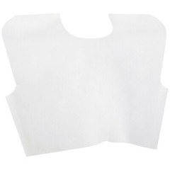 Exam Cape 21 X 30 Adult Unisex 3-Ply Tissue Patient Exam Cape White 100 Ct.