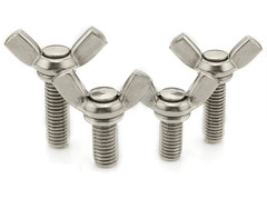 8# – 32 10# – 24 3/16″ 1/4″ 5/16″ 304 Stainless Steel Wing Thumb Screws Bolts