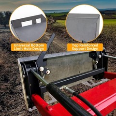 Universal Quick Attach Plate for Kubota & Bobcat Skid Steers%