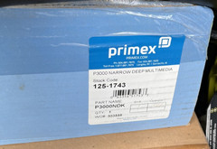 Primex P3000NDK, Narrow/ Deep Multi Media Wall Cabinet, Brand New