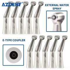 Joydental 1:1 Drive Dental Slow Speed Handpiece Contra Angle Push Button Chuck