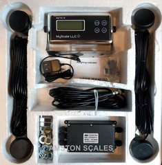 20,000 LB SCALE KIT LOAD CELL FLOOR TRUCK CATTLE LIVESTOCK CHUTE TANK PLATFORM