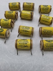 12 Piece Lot of IRC Precision Wire Wound Resistor Type WW4J 750 K