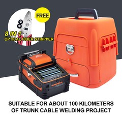 SIGNAL FIRE Optical Fiber Fusion Splicer AI-9 Core Alignment 6 motors + tool kit
