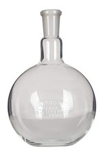 Flask, Boiling, Flat-Bottom, Borosilicate Glass, 24/40, 1000ml
