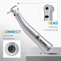 Dental Electric Handpiece Contra Angle E-Type Optic Fiber X95L/X65L/X25L/X15L