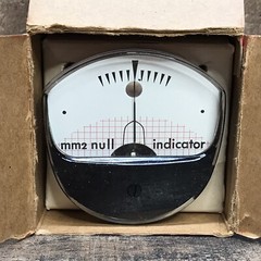 Vintage Honeywell MM2 NULL C INDICATOR Panel Meter *Unused NOS*Made In USA 🇺🇸