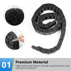 Cable Track Carrier Wire Conduit Machine Tool Accessories Drag Chain Cnc
