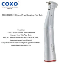 US COXO C-PUMA INT+ Dental Electric Motor Built-in LED Brushless 1:5 Handpiece