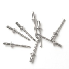 GRIP BLIND RIVET POP RIVETS DOME HEAD A2 STAINLESS STEEL 3.2mm 4mm 4.8mm 6.4mm