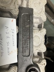 J H Williams #2-R Tool Holder With Cutting Tool