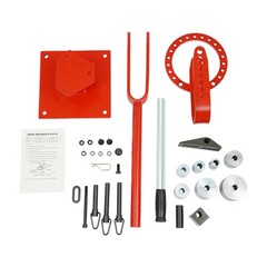 0-200° Manual Bending Tool, Pipe Tube Bender, Heavy-Duty Tube Bending Tool Red