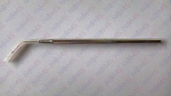 2 Pcs Drysdale Nucleus Manipulator 115mm Flattened Paddle Tip Round Knurl Handle