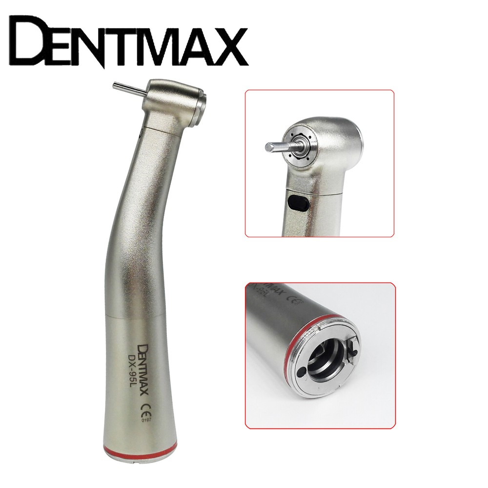 Dental Winkelstück Handstück Optical Fiber Licht LED 1:5 Contra Angle Handpiece