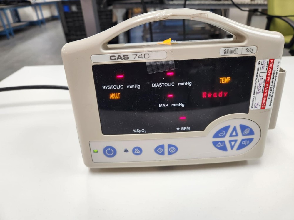 Cas 740 Patient Vital Signs Monitor