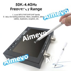 SV4401A 50KHz-4.4GHz VNA Vector Network Analyzer 100DB Dynamic 7 Inch Touch LCD*