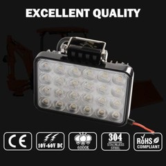 72w LED Work Light Fog Light Combo Driving Lamp For Truck ATV UTV Offroad