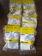 6- Watts LFP-700 3/4″ Pex Brass Coupling