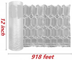 Air Pillow Cushion Bubble Maker Wrap Film 1/2” Big Air Bubble 12 Inch x 918 Ft