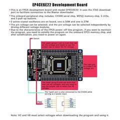 System Board FPGA Core Board Altera CycloneIV EP4CE6E22C8N Development Board