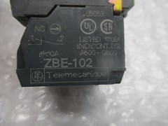 TELEMECANIQUE ZBE-102 CONTACT BLOCK (AS PICTURED) NSNP