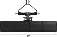 52″ Rear Grading Blade Implements for Cat 1 Lawn and Garden Tractors. Perfect