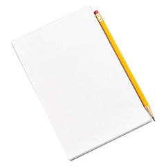 Universal 35614 Scratch Pads, Unruled, 4 x 6, White, 100 Sheet 12 White