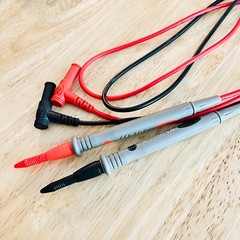 1 Pair Test Lead Probe cable for Digital Multimeter Fluke CAT III 1000V 20A 0.8M