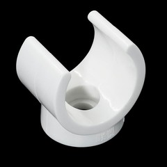 Litoexpe 3/4 Inch PEX Pipe Clamps, 20mm PVC Holder, Plastic 3/4, 20pcs